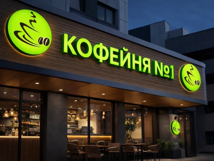 Вывески кофеен