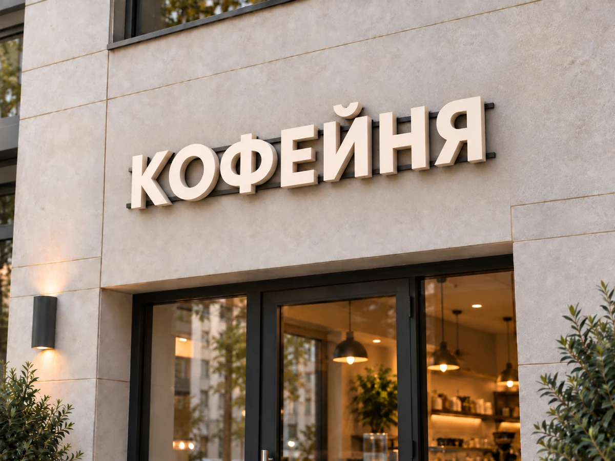 Объёмные буквы на раме